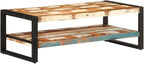 Coffee Table 47.2"x23.6"x15.7" Solid Reclaimed Wood, End Tables, Living Table - Image 6
