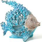 VVGIFTS Beach Coastal Coral Reef Angelfish Home Office Bathroom Decor Gift by VVGIFTS