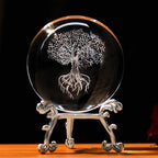 IFOLAINA 3D Tree of Life Crystal Ball Tree of Life Decor by IFOLAINA