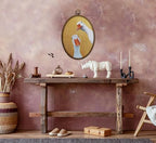 Vintage Goose Oval Cottage Core Decor, Farmhouse Grandma Core Duck Wall Art - Image 3