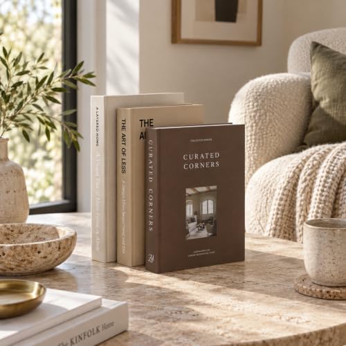 3 PCS Faux Decorative Books for Home Decor-Coffee Table Books Decor - Image 4