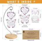 Purple Butterfly Decor for Best Friend Bestie Women - Image 3