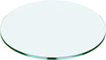 42" Round Tempered Glass Table Top by Unknown