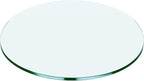 42" Round Tempered Glass Table Top by Unknown