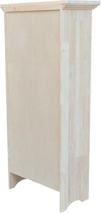 Single Jelly Cabinet, Solid Parawood Construction, 22.8"W x 12.5"D x 51"H - Image 5