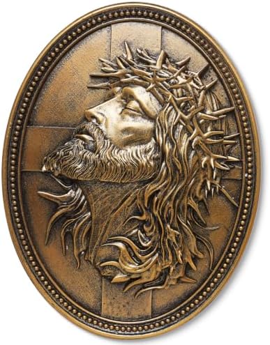 Vintage Jesus Cross Wall Decor,Cross Wall Art,Jesus Decor,Vintage Wall Art by Newinhome