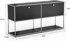 Modern Storage Cabinet Sideboard Versatile Free-Standing Organizer Cabinets - Image 3