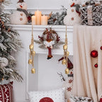 Christmas Bells Vintage Hanging Decorative: Gold Bells Decoration - Image 5