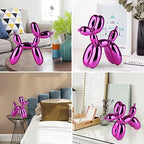 Red Balloon Dog Decor,Balloon Animal Decors, Room Shelf Decor Preppy,Cute Statue Home Decors, Bedroom Modern Sculpture Desk,Office Gold Decorations Small Figurines - Image 5
