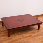 Rectangle 120x80cm Korean Dining Table Folding Leg Dining Room Furniture Asain - Image 4