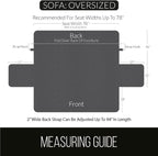 Sofa Shield® Couch Slip Covers for Dogs Oversized, Reversible Furniture - Image 6