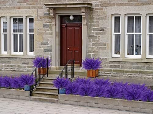 RECUTMS Artificial Boston Ferns, 6 Bundles Faux Greenery Ferns - Image 3