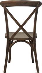 EMMA + OLIVER 2-Pack Wooden X-Back Dining Chair - Image 4
