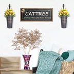 CATTREE Artificial Gold Leaves, Plastic Plants Christmas Decorations 30" Tall Golden 2 Pack, Fake Shrubs Bushes for Indoor Home Table Centerpieces Hotel Hall Party Decor Wedding Planting Filler - Image 4
