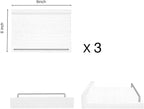 RYOFOBETTO Small Floating Shelf, 6X9 Inches Farmhouse Wall Shelves - Image 3