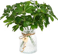 Kimura's Cabin Artificial Plants with Vase Real Touch Green Plant in Vase by WeddingPartyArrangementBouquetsDecorationArtificialFlowers