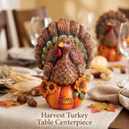 Thanksgiving Table Decor Fall Harvest Turkey Figurine for Home Decro - Image 6