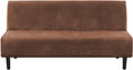 H.VERSAILTEX Real Velvet Futon Cover Armless Sofa Covers Sofa Bed Covers by HVERSAILTEX