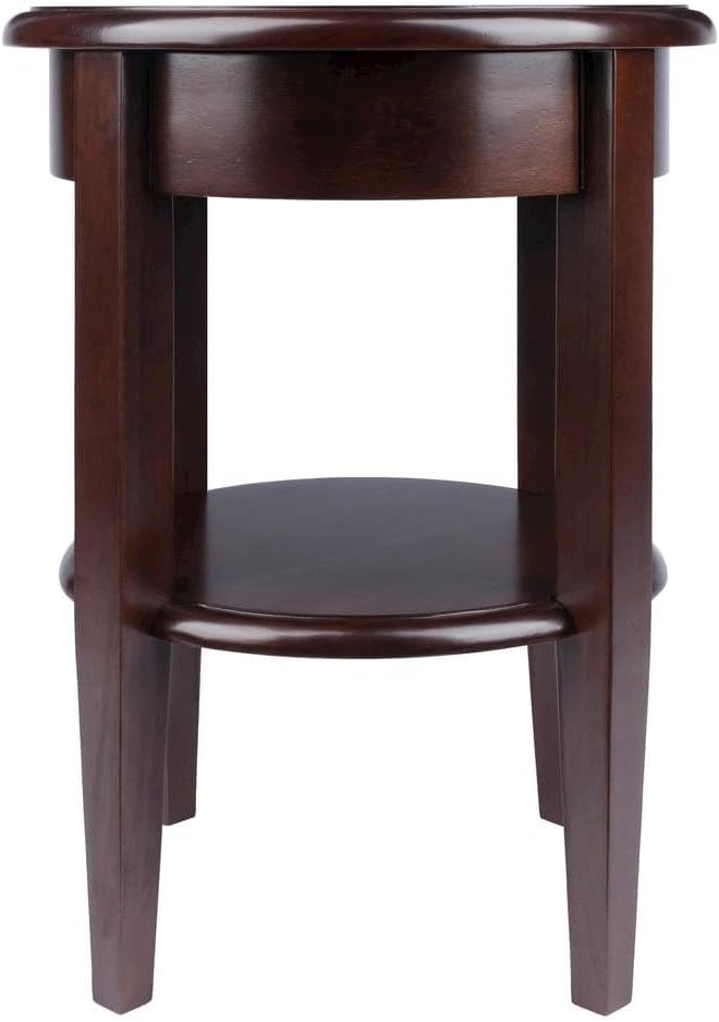 Furnifact Farmhouse End Table Solid Wood - Image 4