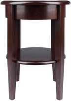Furnifact Farmhouse End Table Solid Wood - Image 4