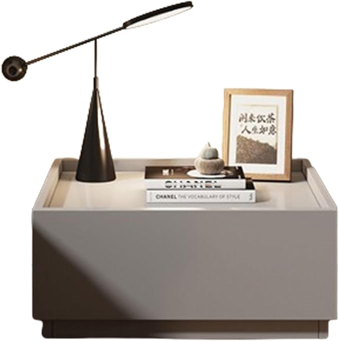 Bedside Table with Drawers DIY Simple Bedside Storage Cabinet Multifunctional by Unknown