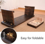 Couch End Table Wooden Floor Table - Image 6