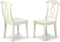 East West Furniture KEC-LWH-W Kenley Dinette Chairs by EastWestFurniture