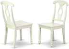 East West Furniture KEC-LWH-W Kenley Dinette Chairs by EastWestFurniture