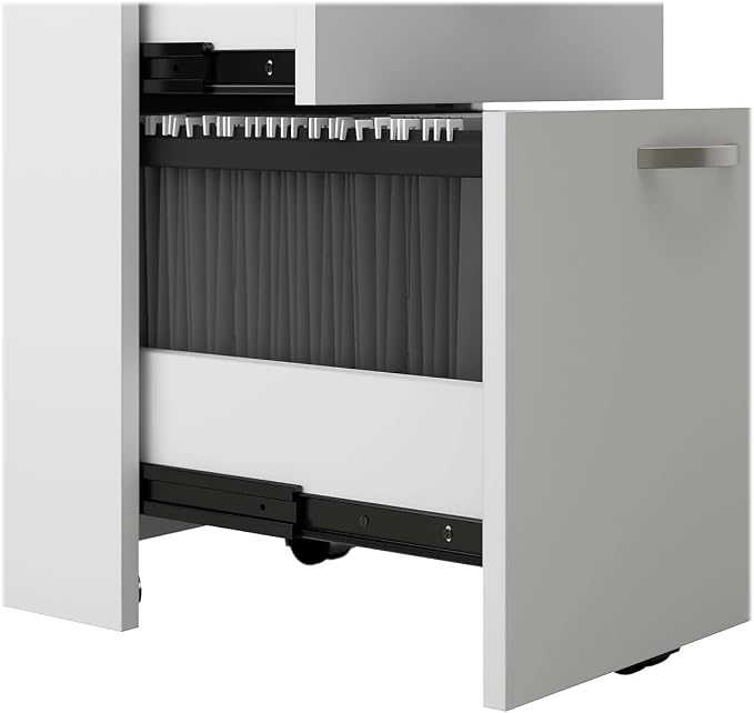 Bush Business Furniture Office in an Hour 65W Straight Cubicle Desk - Image 7