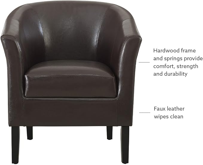 Linon Home Dcor Linon Home Decor Simon Club Chair - Image 7