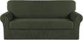 Turquoize Stretch Sofa Slipcover 2 Pieces Sofa Cover Couch Cover by Turquoize