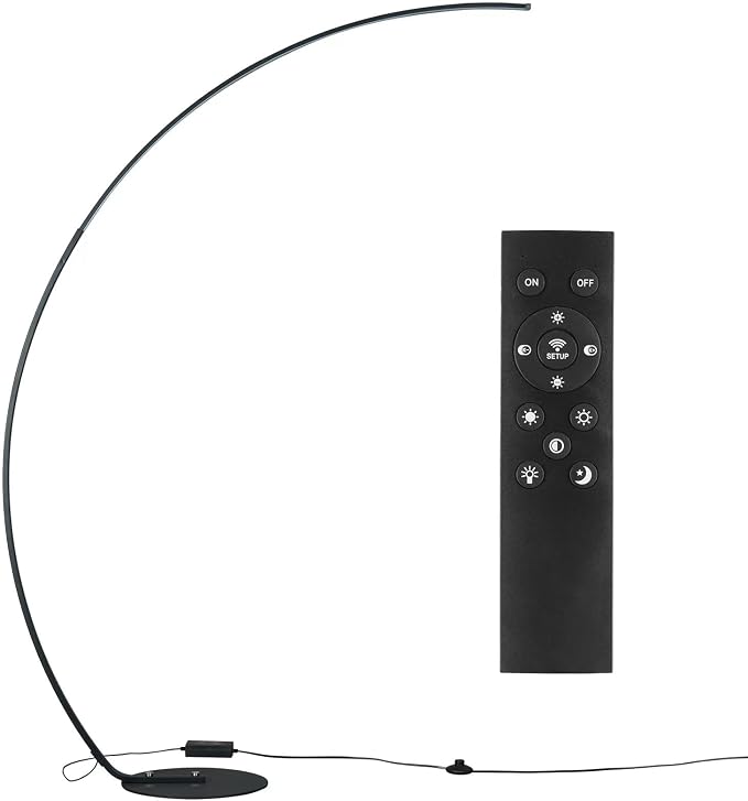 NUÜR Arc Floor Lamp, Arched Bright Floor Lamps - Image 6