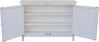International Concepts 34" High Solid Wood Hall Storage Cabinet Cupboard - Image 6