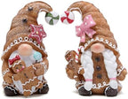 Hodao Christmas Gingerbread Man Gnomes – Christmas Party Home Decor Unique Design Elf Decorations Choice and Special Christmas Decor (Brown) by Hodao