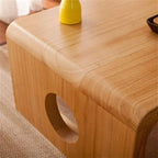 Side Table Japanese Vintage Indoor Wood Furniture Coffee Tea Living Room Low - Image 3