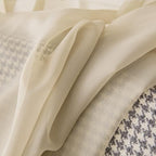 MIULEE Short Sheer Curtains 30 Inch Length 2 Panels, 29 x 30 Inches, Tier - Image 3