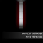 Blackout Curtains 66 x 72 Inch Long Red Curtains Set of 2 Panels Room Darkening - Image 3