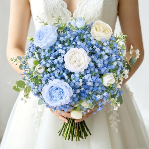 50 Baby Breath Flowers Artificial Bulk, 21" Babys Breath Artificial Flowers - Image 5