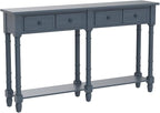 Merax Retro Console Table Sofa Table - Image 4