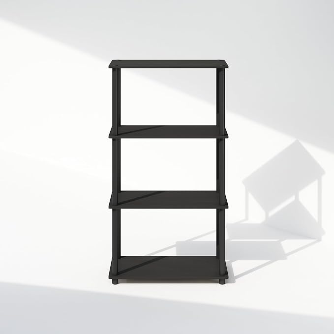 Furinno Turn-N-Tube Book Shelf, 4-Tier Bookshelf, Bookcase - Image 8