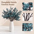 Mandy's 6 Bundles Artificial Teal Baby’s Breath Flowers - Image 4