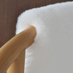 ORINOVA White Shaggy Bunny Fur Rugs - Image 6