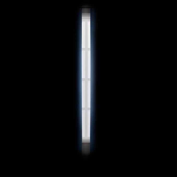 Sky Blue Blackout Curtains 34 x 63 Inch Length/Set of 2 Curtain Panels/Thermal - Image 3
