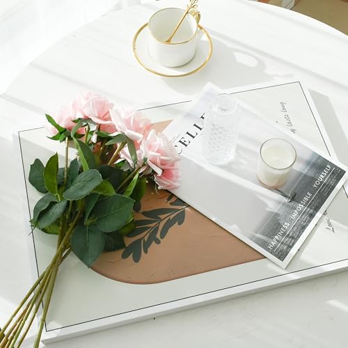 Mandy's Artificial 10 Stems Silk Light Pink Rose - Image 5