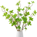 Heleze Artificial Greenery Stems Faux Branches with Leaves for Vase Fake Plants for Home Decor Indoor 26.3 Inch 3 PCS by Heleze