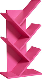 SHEEPAM 5 Tier Tree Book Shelf, Small Desktop Bookshelf - Image 8