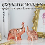A Pair Elephant Statue Home Decor,Modern Figurines,Sculpture for Office - Image 3