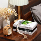 Capoda 3 Pcs Decorative Books for Home Decor, Classic - Image 4