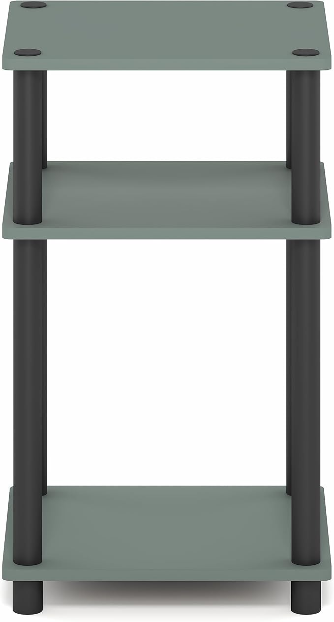 Furinno JUST Side Table, 3-Tier End Table, Open Shelves Night Stand, Bedside - Image 9