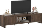FATORRI TV Stand for 75/65/55 Inch TVs, Mid Century Modern Entertainment Center by FATORRI